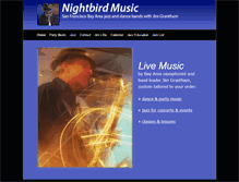 Tablet Screenshot of nightbirdmusic.com